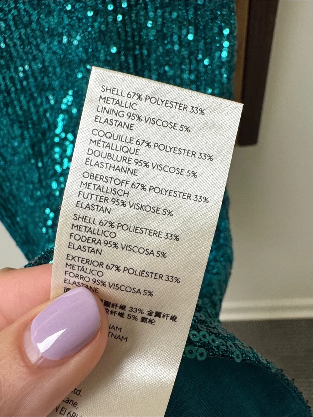Anthropologie Maeve Teal Sequin Midi Skirt, size M